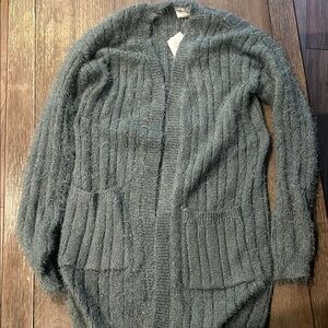 Hippie Rose Stormy Sage Cardigan